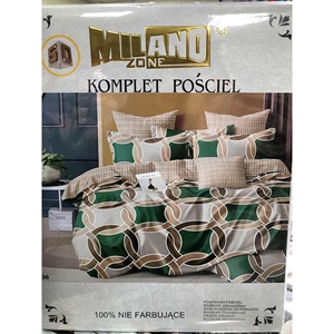 Komplet pościel 100% NIE FARBUJĄCE - 4cz - 200cm x 220cm