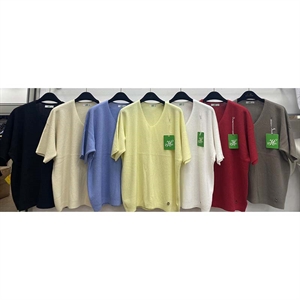 Sweter damski z krótkim rękawem  S/M-L/XL