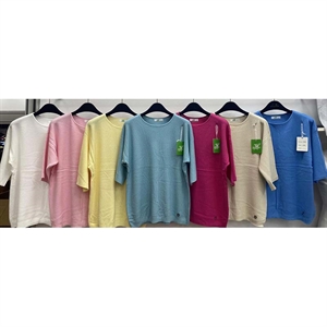 Sweter damski z krótkim rękawem  S/M-L/XL