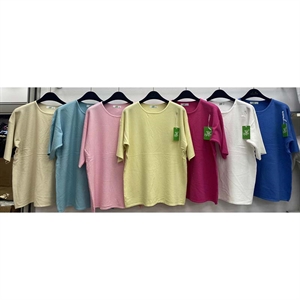 Sweter damski z krótkim rękawem  S/M-L/XL