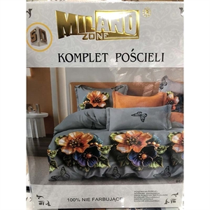 Komplet pościel 100% NIE FARBUJĄCE - 4cz - 200cm x 220cm