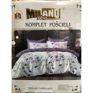 Komplet pościel 100% NIE FARBUJĄCE - 4cz - 200cm x 220cm