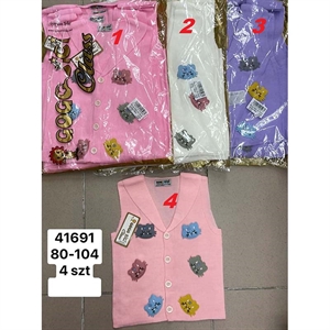 Kamizelka dziewczęca 80-104