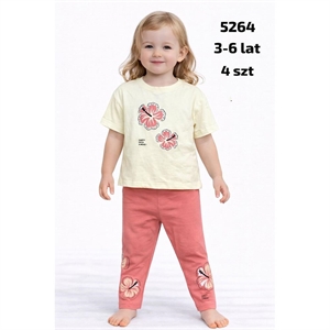 Komplet dziewczęcy 3-6 lat