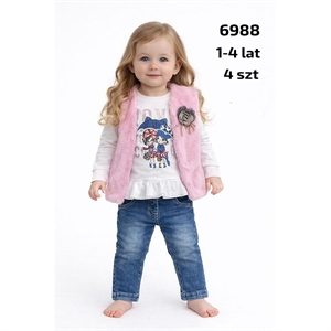 Komplet dziewczęcy 1-4 lat