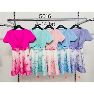 Sukienka dziewczęca  4-14 lat