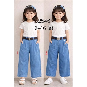 Spodnie dziewczęce  6-16 lat