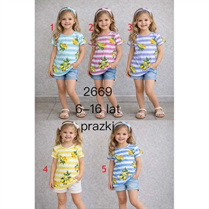 Bluzka dziewczęca  6-16 lat