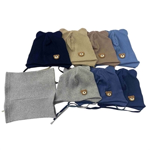 Komplet czapka + komin