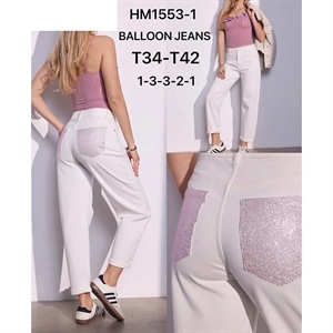 Jeansy balloon  34-42