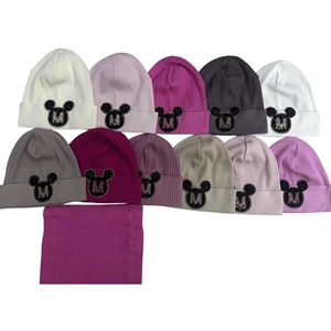 Komplet czapka + komin