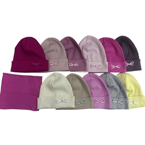 Komplet czapka + komin