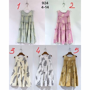 Sukienka dziewczęca  4-14 lat