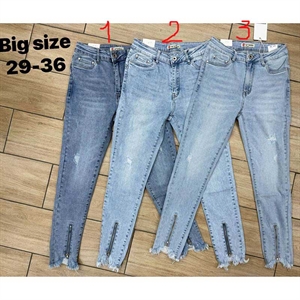 Jeansy damskie Big Size  29-36