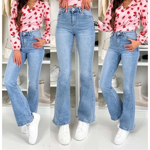 Jeansy dzwony damskie  XS-XL