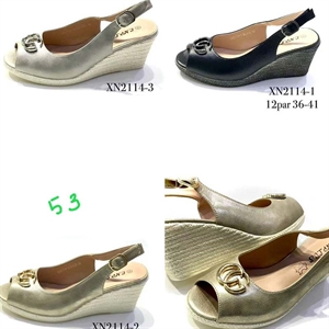 Sandały na koturnie  36-41