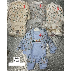 Komplet niemowlęcy 3-9