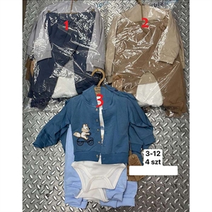 Komplet niemowlęcy 3-12 msc