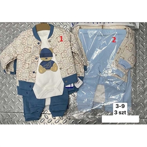 Komplet niemowlęcy 3-9msc