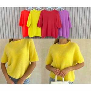 Sweter damski z krótkim rękawem