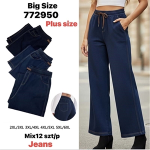 Spodnie damskie Big Size  2XL/3XL-5XL/6XL
