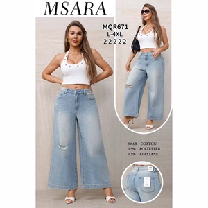 Jeansy damskie L-4XL