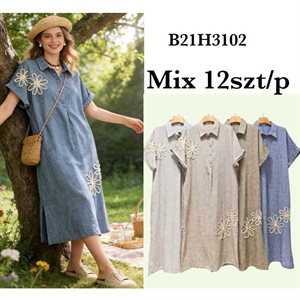 Sukienka koszulowa damska