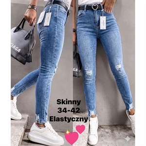 Jeansy damskie 34-42