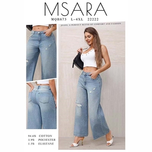 Jeansy damskie L-4XL