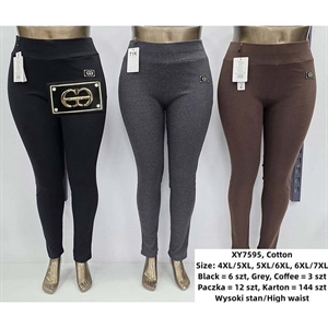 Legginsy długie damskie Big Size  4XL/5XL-6XL/7XL