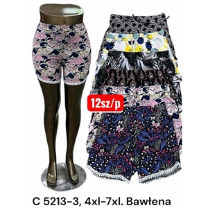 Szorty damskie Big Size  4XL-7XL