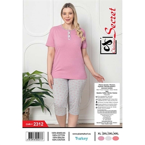 Piżama bawełniana damska  XL-4XL