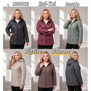 Kurtka damska Big Size  3XL-7XL