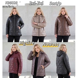 Kurtka damska Big Size  3XL-7XL