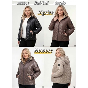 Kurtka damska Big Size  3XL-7XL