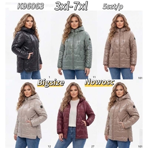 Kurtka damska Big Size  3XL-7XL