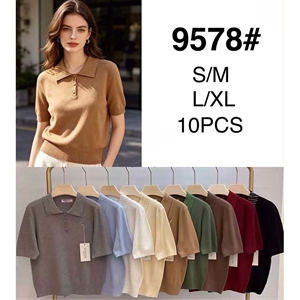 Sweter damski z krótkim rękawem S/M L/XL