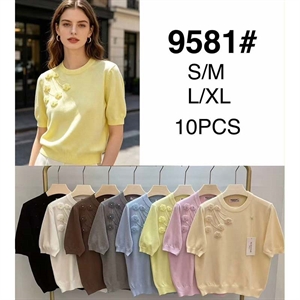 Sweter damski z krótkim rękawem S/M L/XL