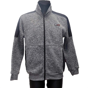 Bluza męska rozpinana na zamek bez kaptura  M-2XL