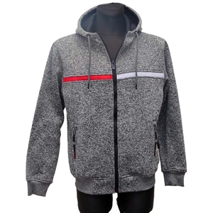 Bluza męska rozpinana na zamek z kapturem  M-2XL