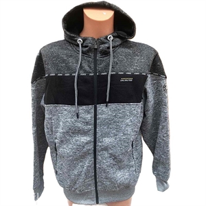 Bluza męska rozpinana na zamek z kapturem  M-2XL