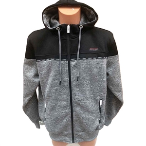 Bluza męska rozpinana na zamek z kapturem  M-2XL