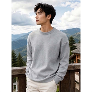 Sweter męski okrągły  L-3XL