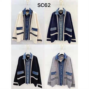 Sweter damski zapinany na guziki (M-2XL)