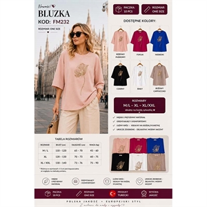 Bluzka damska  M/L-XL/2XL