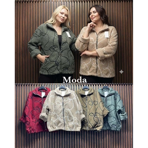 Bluza damska rozpinana na zamek produkt Włoski