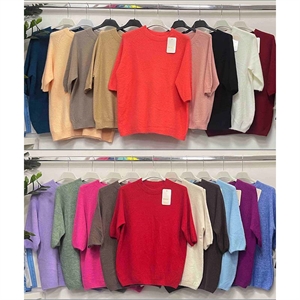 Sweter damski okrągły