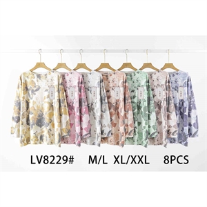 Sweter damski okrągły M/L-XL/2XL