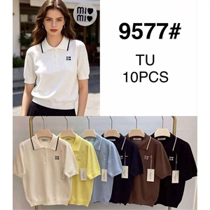 Sweter damski z krótkim rękawem