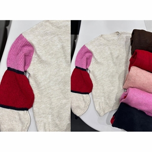 Sweter damski okrągły produkt Polski
